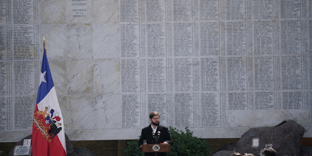 Presidente de la República, Gabriel Boric Font, encabeza la conmemoración del Día Internacional de las Víctimas de Desapariciones Forzadas