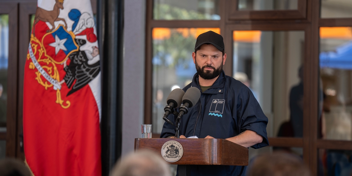 S.E. el Presidente de la República, Gabriel Boric Font, encabeza la inauguración del Centro de Salud Familiar de Yumbel Estación