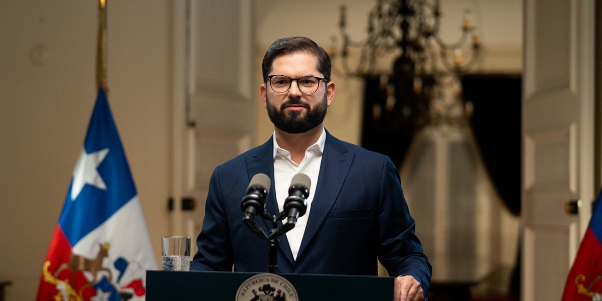 S.E. el Presidente de la República, Gabriel Boric Font, realiza Cadena Nacional