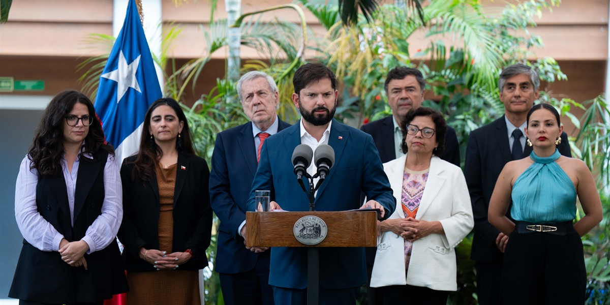 S.E. el Presidente de la República, Gabriel Boric Font, entrega balance de la gira en India