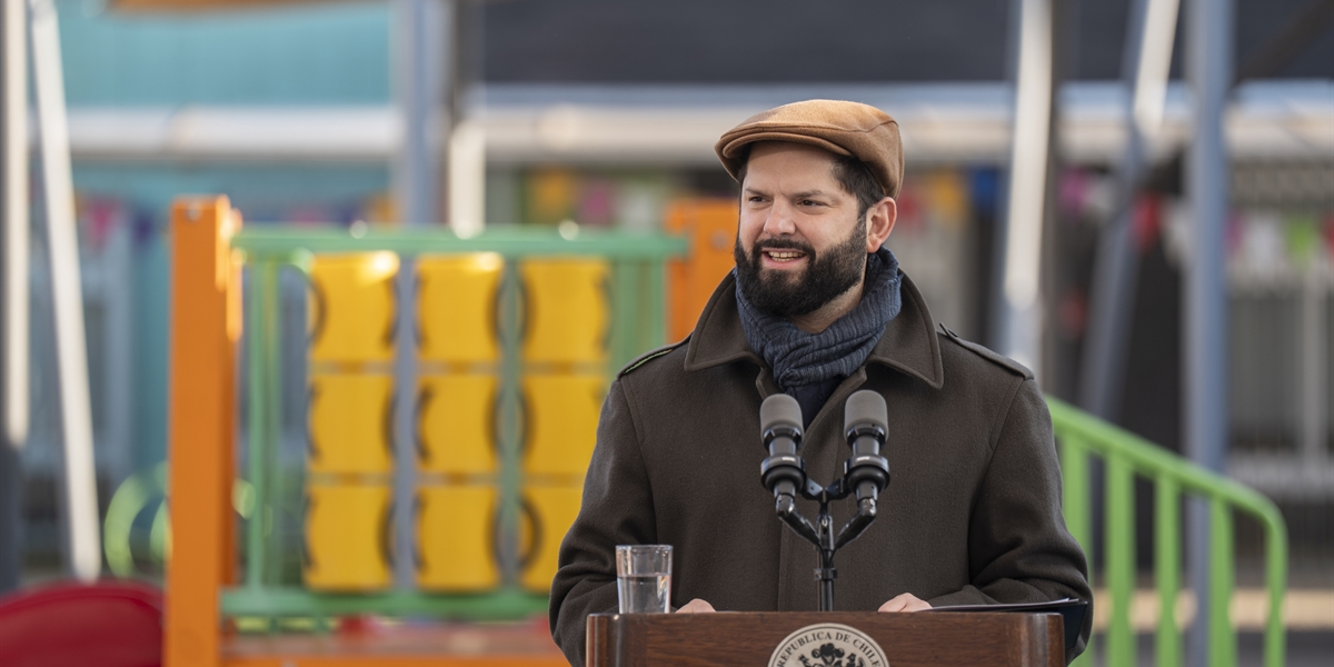 S.E. el Presidente de la República, Gabriel Boric Font, encabeza la promulgación de la Ley de Modernización de Educación Parvularia