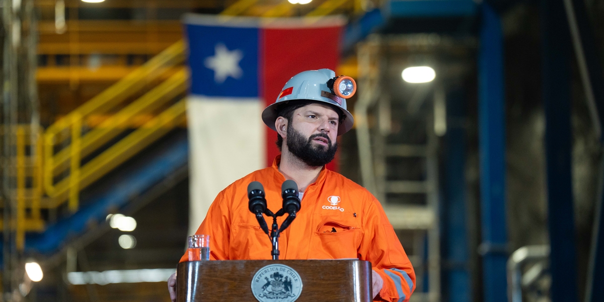 S.E. el Presidente de la República, Gabriel Boric Font, encabeza conmemoración nacionalización del cobre
