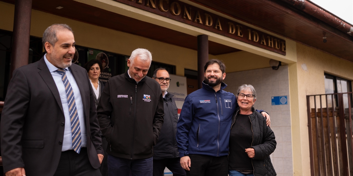 S.E. el Presidente de la República, Gabriel Boric Font, encabeza la ceremonia de implementación de la Estrategia de Medicina General de Salud Digital para Postas Rurales