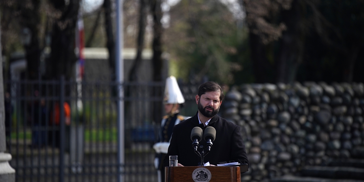 S.E. el Presidente de la República, Gabriel Boric Font, encabeza ceremonia de conmemoración de los 247 años del natalicio del Libertador Capitán General Bernardo O’Higgins Riquelme