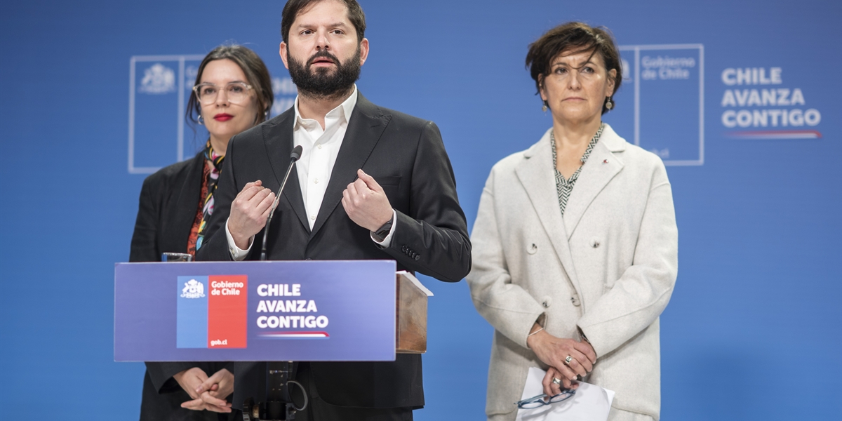 S.E. el Presidente de la República, Gabriel Boric Font, encabeza vocería tras Comité Político