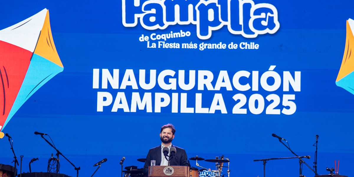 S.E. el Presidente de la República, Gabriel Boric Font, participa en la inauguración de la Fiesta de La Pampilla 2025