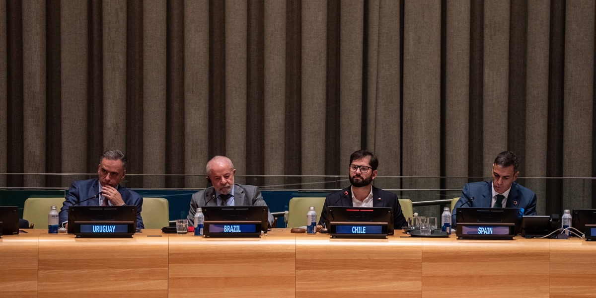 S.E. el Presidente de la República, Gabriel Boric Font, encabeza la segunda versión de la reunión de Alto Nivel “En defensa de la democracia, combatiendo el extremismo”