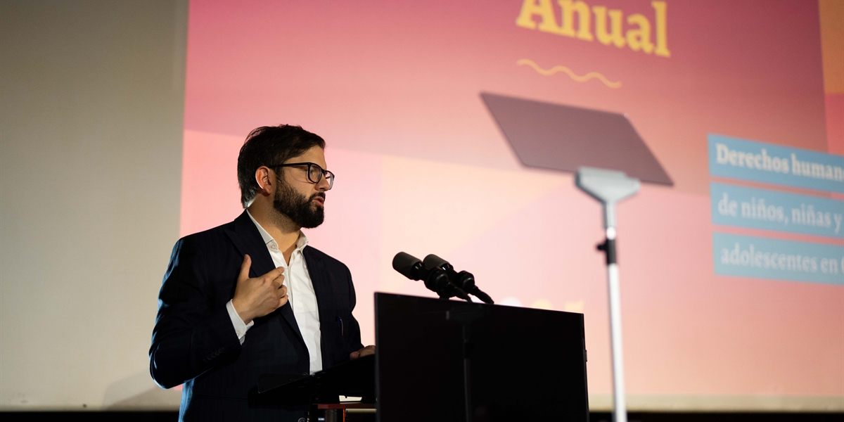 S.E. el Presidente de la República, Gabriel Boric Font, participa de la Cuenta Pública y entrega del Informe Anual de la Defensoría de la Niñez