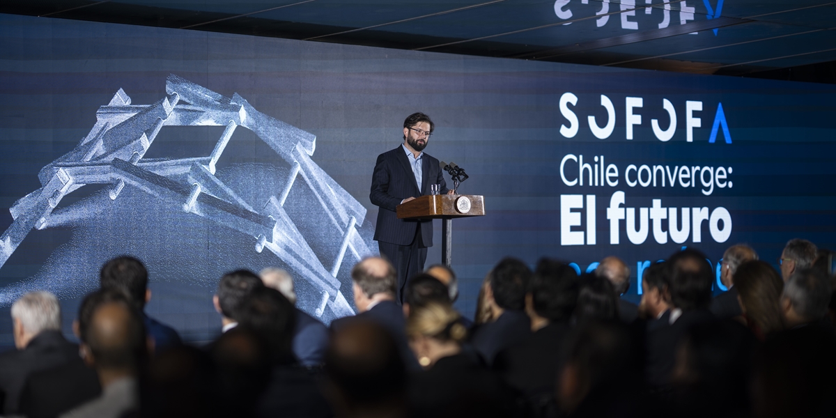 S.E. el Presidente de la República, Gabriel Boric Font, participa del Encuentro Anual de la Industria 2025