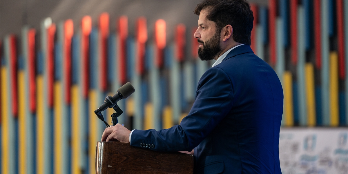 S.E. el Presidente de la República, Gabriel Boric Font, encabeza la ceremonia de lanzamiento de las Estrategias Nacionales de Biotecnología y de Tecnologías Cuánticas 2025–2035