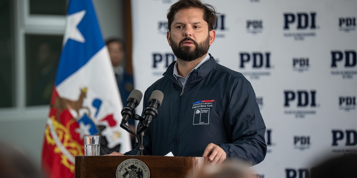 S.E. el Presidente de la República, Gabriel Boric Font, encabeza ceremonia de término de obras del Complejo Policial de la PDI de Viña del Mar