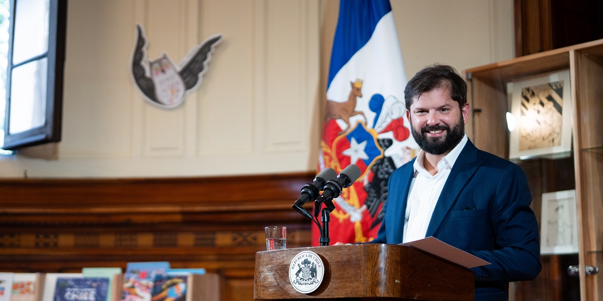 Presidente Gabriel Boric inauguró la sala de lectura infantil “Margarita Mieres Cartes” de la Biblioteca Nacional