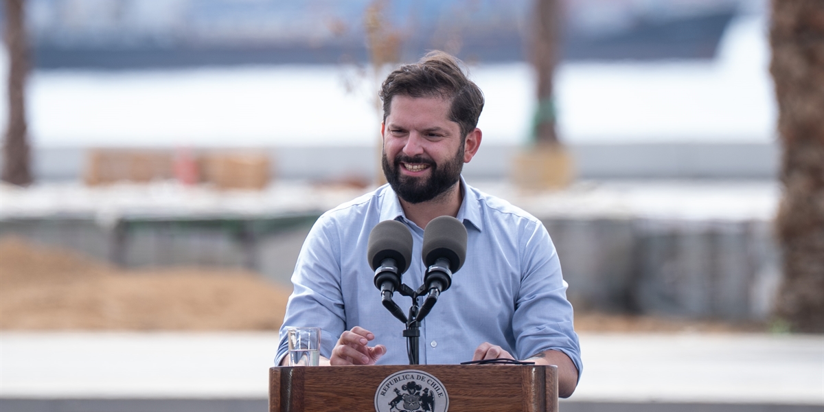 S.E. el Presidente de la República, Gabriel Boric Font, visita las obras del Parque Barón y encabeza el lanzamiento de la temporada de Turismo Verano 2026
